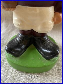 Vintage 1960s My Favorite Football Fella Team Bobblehead Nodder Japan Toes Up