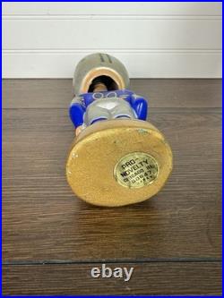 Vintage 1960s NFL Bobblehead / Nodder Detroit Lions With Original Box