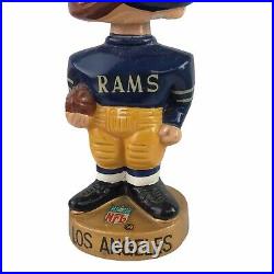Vintage 1960s NFL Football Los Angeles LA Rams Bobblehead Sports Specialties