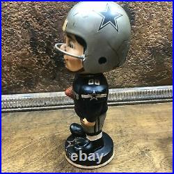 Vintage 1960s NFL Football Player Bobble Head / Dallas Cowboys Bobblehead