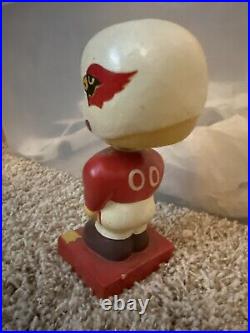 Vintage 1960s NFL St. Louis Arizona Cardinals Nodder Bobble head Bobbin' Head