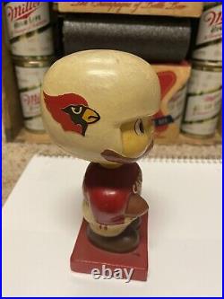Vintage 1960s NFL St. Louis Arizona Cardinals Nodder Bobble head Bobbin' Head