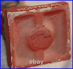 Vintage 1960s NHL MONTREAL CANADIENS HOCKEY BOBBLEHEAD NODDER BOBBLE HEAD