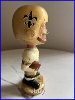 Vintage 1960s New Orleans Saints Football NFL Bobblehead Nodder Rare