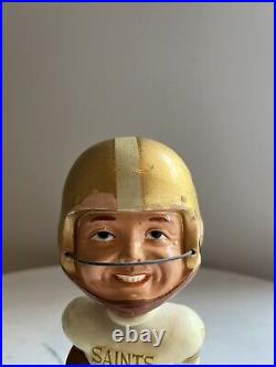 Vintage 1960s New Orleans Saints Football NFL Bobblehead Nodder Rare