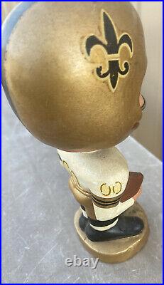 Vintage 1960s New Orleans Saints OriginalBobblehead Original NFL Bobble Head
