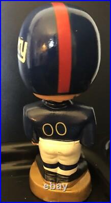 Vintage 1960s New York Football Giants Gold Base Bobblehead Nodder Japan NFL