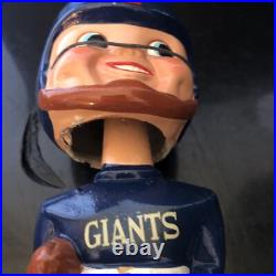 Vintage 1960s New York Football Giants Gold Base Bobblehead Nodder Japan NFL