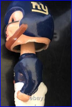 Vintage 1960s New York Football Giants Gold Base Bobblehead Nodder Japan NFL