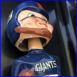 Vintage 1960s New York Football Giants Gold Base Bobblehead Nodder Japan NFL