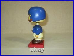 Vintage 1960s New York Giants Wooden Base Bobblehead Nodder NY NFL Football