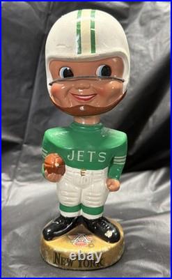 Vintage 1960s New York Jets AFL Bobblehead Nodder NFL