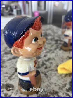 Vintage 1960s New York Mets Bobblehead Nodder Gold Base