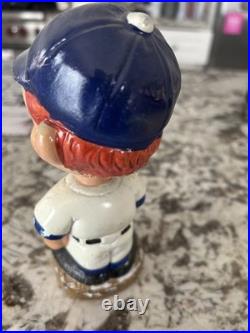 Vintage 1960s New York Mets Bobblehead Nodder Gold Base