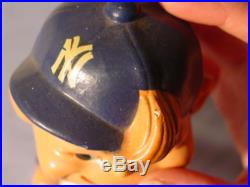 Vintage 1960s New York Yankees Baseball Player Bobblehead