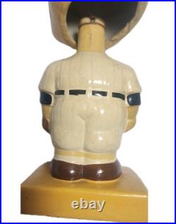 Vintage 1960s New York Yankees Nodder Bobblehead ORIGINAL Japan Square Base