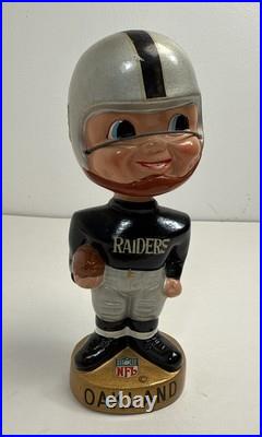 Vintage 1960s Oakland Raiders Sports Specialities Bobblehead Nodder Vintage 1960s Oakland Raiders Sports Specialities Bobblehead Nodder