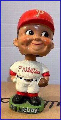 Vintage 1960s Philadelphia Phillies Bobblehead, Made in Japan