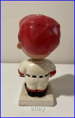 Vintage 1960s Philadelphia Phillies Bobblehead Nodder Square White Base Rare