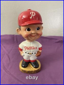 Vintage 1960s Philadelphia Phillies Gold Bobblehead Sports Specialties Japan Vintage 1960s Philadelphia Phillies Gold Bobblehead Sports Specialties Japan