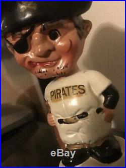 Vintage 1960s Pittsburg Pirates Bobble head / Nodder