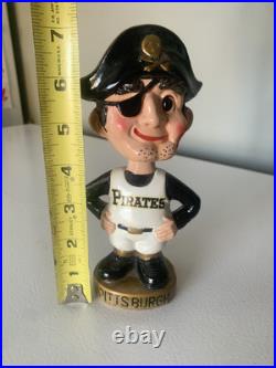 Vintage 1960s Pittsburgh Pirates Bobblehead Nodder Vintage 1960s Pittsburgh Pirates Bobblehead Nodder