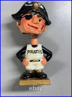 Vintage 1960s Pittsburgh Pirates Bobblehead Nodder Jolly Roger Mascot Vintage 1960s Pittsburgh Pirates Bobblehead Nodder Jolly Roger Mascot
