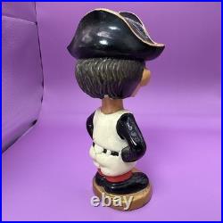 Vintage 1960s Pittsburgh Pirates Sports Specialties Bobblehead Gold Base Nodder