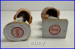 Vintage 1960s Pittsburgh Steelers Kissing Pair Bobblehead Nodder Vintage 1960s Pittsburgh Steelers Kissing Pair Bobblehead Nodder