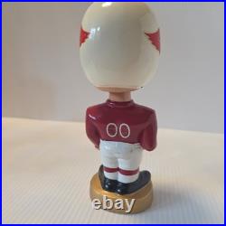 Vintage 1960s Pro-Novelty St. Louis Cardinals NFL Bobblehead Nodder Gold Base