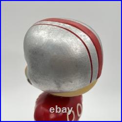 Vintage 1960s San Francisco 49ers Bobblehead Nodder Red Square Base NFL Japan