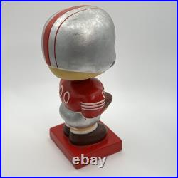 Vintage 1960s San Francisco 49ers Bobblehead Nodder Red Square Base NFL Japan