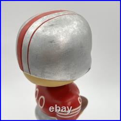 Vintage 1960s San Francisco 49ers Bobblehead Nodder Red Square Base NFL Japan