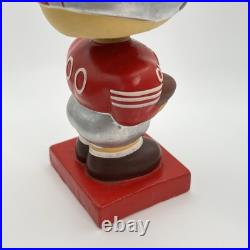 Vintage 1960s San Francisco 49ers Bobblehead Nodder Red Square Base NFL Japan