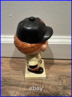 Vintage 1960s San Francisco Giants Baseball Bobble Head Nodder White Base Japan