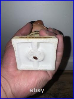 Vintage 1960s San Francisco Giants Baseball Bobble Head Nodder White Base Japan