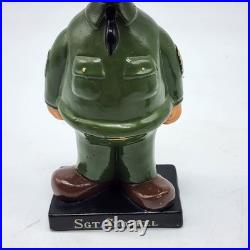 Vintage 1960s Sgt Snorkel Beatle Bailey King Lt. Fuzz Comic Features Bobblehead