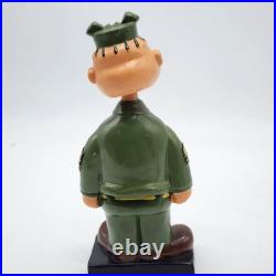 Vintage 1960s Sgt Snorkel Beatle Bailey King Lt. Fuzz Comic Features Bobblehead