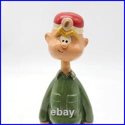 Vintage 1960s Sgt Snorkel Beatle Bailey King Lt. Fuzz Comic Features Bobblehead