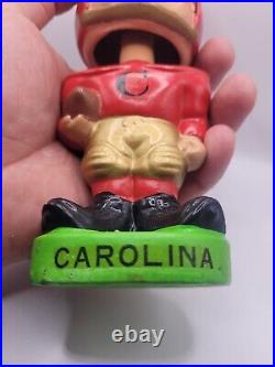 Vintage 1960s South Carolina College Football Bobblehead Doll Nodder Rare