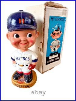 Vintage 1960s Sports Specialties Houston Astros Bobblehead Doll in Original Box Vintage 1960s Sports Specialties Houston Astros Bobblehead Doll in Original Box
