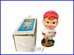Vintage 1960s Sports Specialties Philadelphia Phillies Bobblehead & Original Box Vintage 1960s Sports Specialties Philadelphia Phillies Bobblehead & Original Box