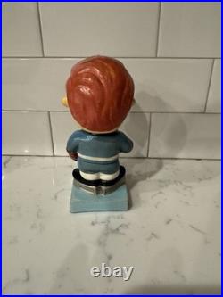 Vintage 1960s Toronto Maple Leafs Bobblehead Nodder High Skates