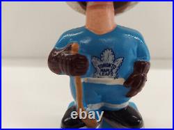 Vintage 1960s Toronto Maple Leafs MINI Bobblehead Mint
