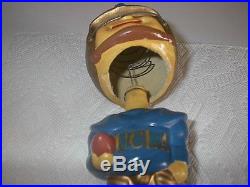 Vintage 1960s UCLA Bruins College Football Toes Up Bobble Head Nodder NMT BEAUTY