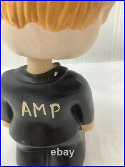 Vintage 1960s Umpire Bobblehead Bobble Head Nodder Blinking Eyes AMP ACE Japan