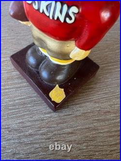 Vintage 1960s Washington Redskins Utah Utes Square base Bobble head Repaint