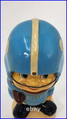 Vintage 1961 AFL Houston Oilers Bobblehead Nodder Baggy Shirt