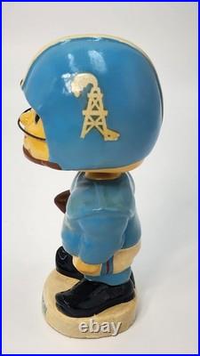 Vintage 1961 AFL Houston Oilers Bobblehead Nodder Baggy Shirt