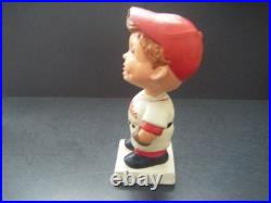 Vintage 1961 White Base Paper Mache Bobble Head Nodder Philadelphia Phillies